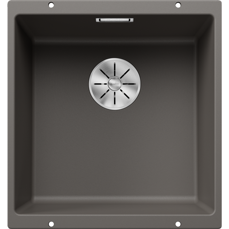 Lavaplatos de Granito Bajo Encimera BLANCO Sublime 400 U Gris Volcán(40 x 40 cm) 1