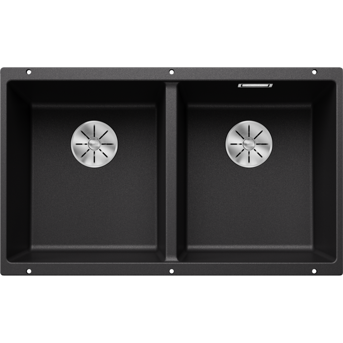 Lavaplatos de Granito BE BLANCO Subline 350 U Antracita ( 72 x 40 cm) 1