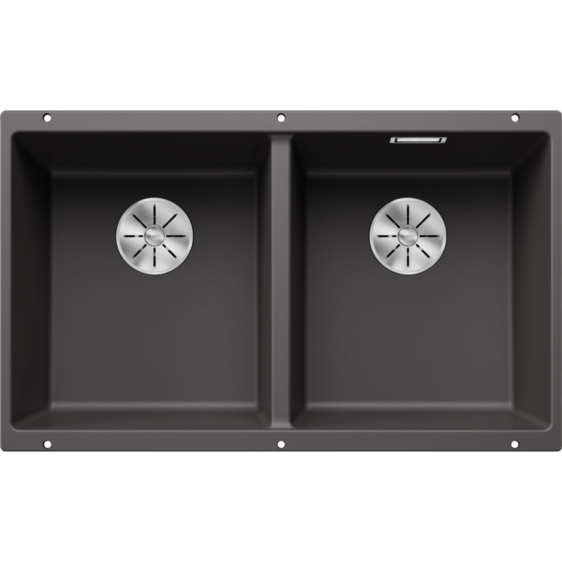 Lavaplatos de Granito Bajo Encimera BLANCO Subline 350 Gris Roca ( 72 x 40 cm) 1