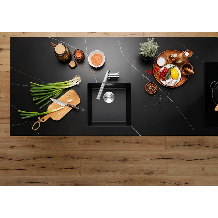 Lavaplatos de Granito BE BLANCO Subline 350 U Tartufo ( 72 x 40 cm) 4