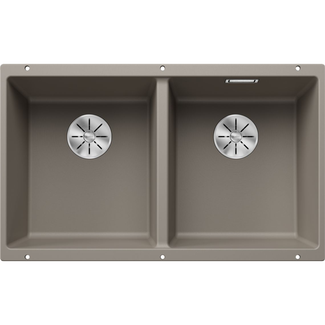 Lavaplatos de Granito BE BLANCO Subline 350 U Tartufo ( 72 x 40 cm) 1