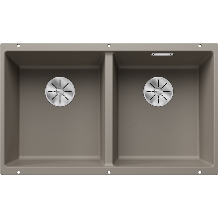 Lavaplatos de Granito BE BLANCO Subline 350 U Tartufo ( 72 x 40 cm) 1