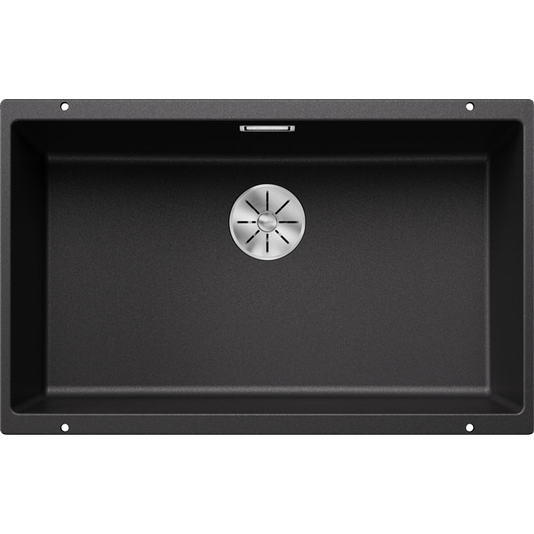 Lavaplatos de Granito BE BLANCO Subline 700 U Antracita ( 70 x 40 cm) 1