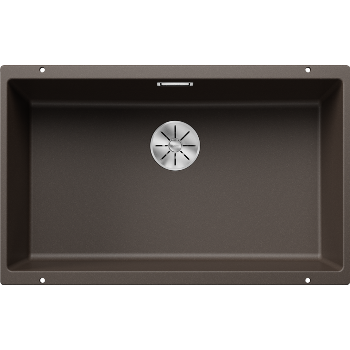 Lavaplatos de Granito Bajo Encimera BLANCO Subline 700 U Café ( 70 x 40 cm) 1