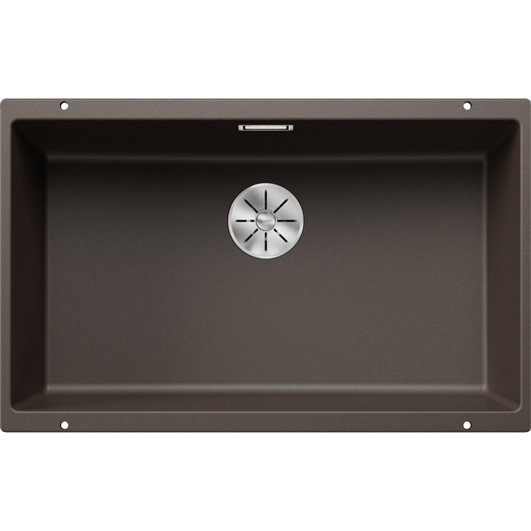 Lavaplatos de Granito Bajo Encimera BLANCO Subline 700 U Café ( 70 x 40 cm) 1