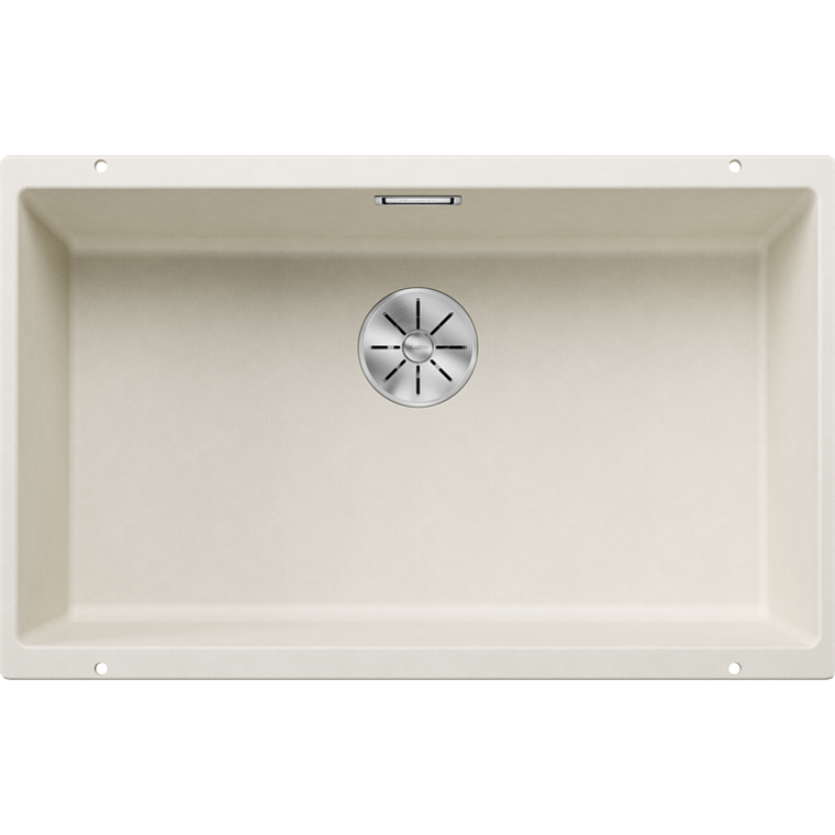 Lavaplatos de Granito BE BLANCO Subline 700 U Blanco Suave ( 70 x 40 cm) 1