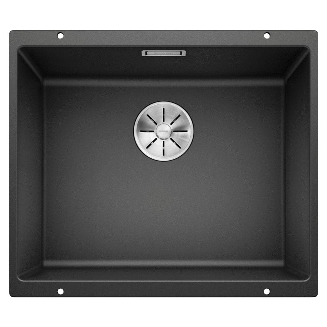 Lavaplatos de Granito BE BLANCO Subline 500 U Antracita ( 50 x 40 cm) 1