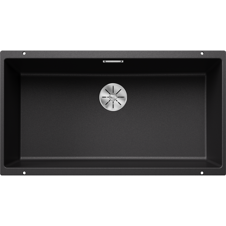 Lavaplatos de Granito BE BLANCO Subline 800 U Antracita ( 80 x 40 cm) 1