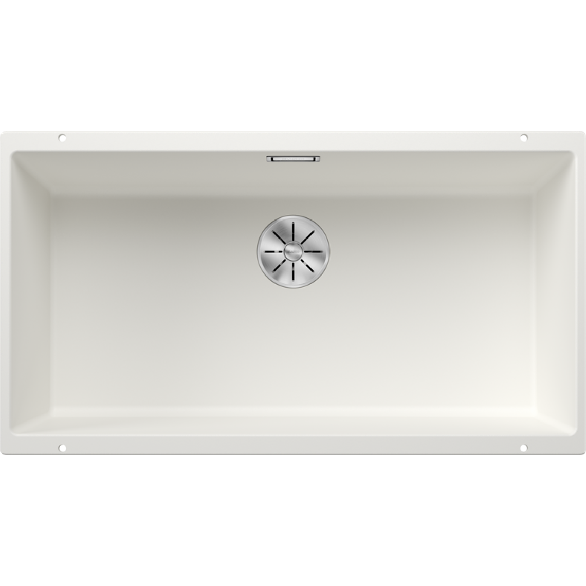 Lavaplatos de Granito BE Subline 800 U Blanco ( 80 x 40 cm) 1