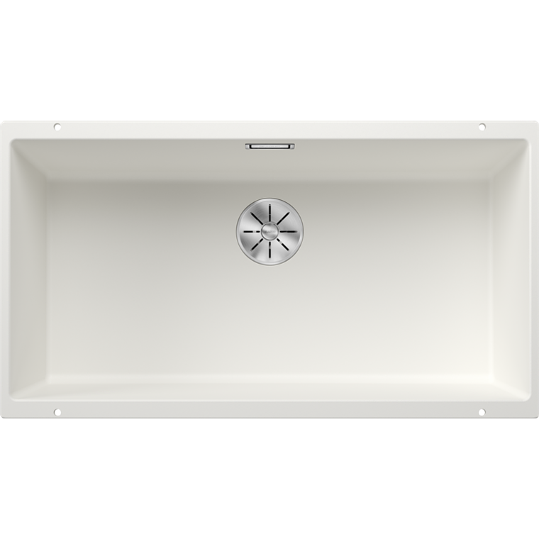 Lavaplatos de Granito BE Subline 800 U Blanco ( 80 x 40 cm) 1