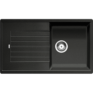 Lavaplatos de Granito Empotrado Reversible BLANCO Subline ZIA5 S Antracita (86 x 50 cm)