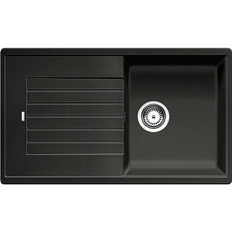 Lavaplatos de Granito Empotrado Reversible BLANCO Subline ZIA5 S Antracita (86 x 50 cm) 1