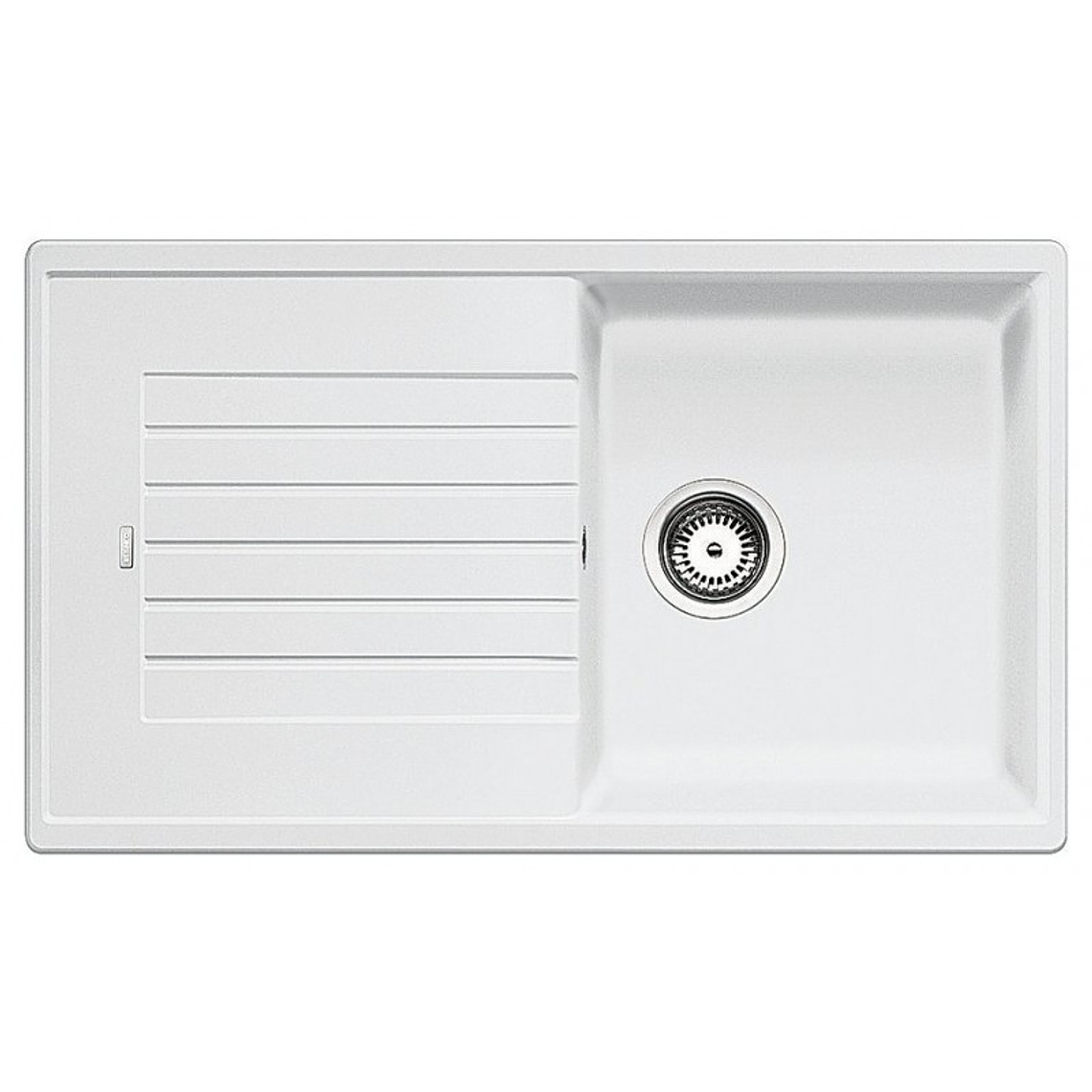 Lavaplatos de Granito Empotrado Reversible BLANCO Subline ZIA 5 S Blanco ( 86 x 50 cm) 1