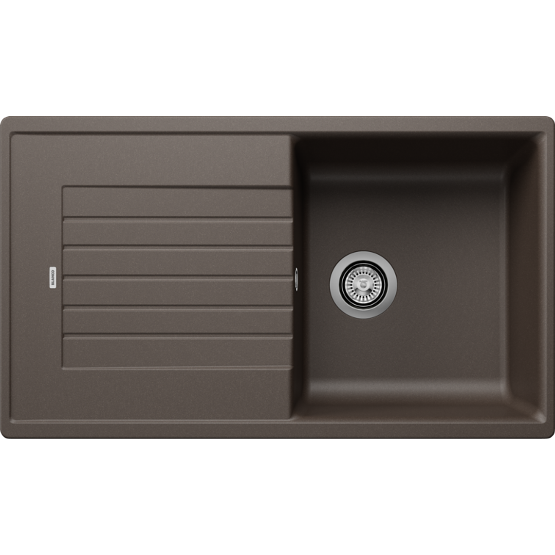 Lavaplatos de Granito Empotrado Reversible BLANCO Subline ZIA 5 S Café ( 86 x 50 cm) 1