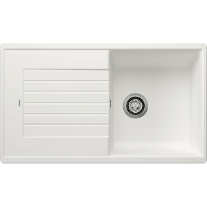 Lavaplatos de Granito Empotrado Reversible BLANCO Subline ZIA 5 S Blanco Suave ( 86 x 50 cm)