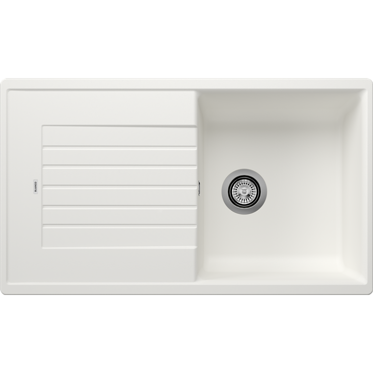 Lavaplatos de Granito Empotrado Reversible BLANCO Subline ZIA 5 S Blanco Suave ( 86 x 50 cm) 1