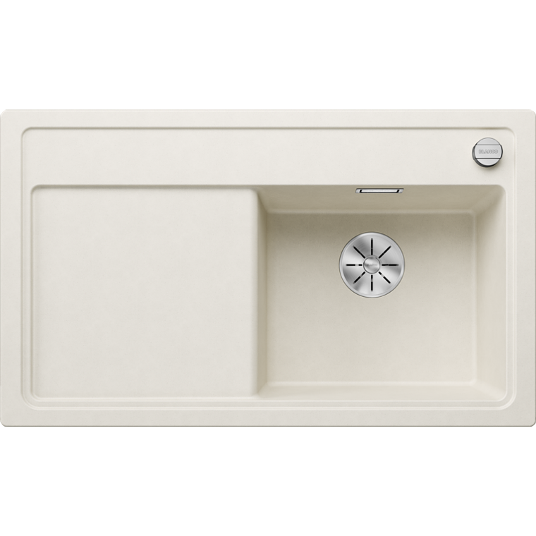 Lavaplatos de Granito con desegüe automático DER BLANCO Zenar 45 S Blanco Suave ( 84 x 50 cm) 1