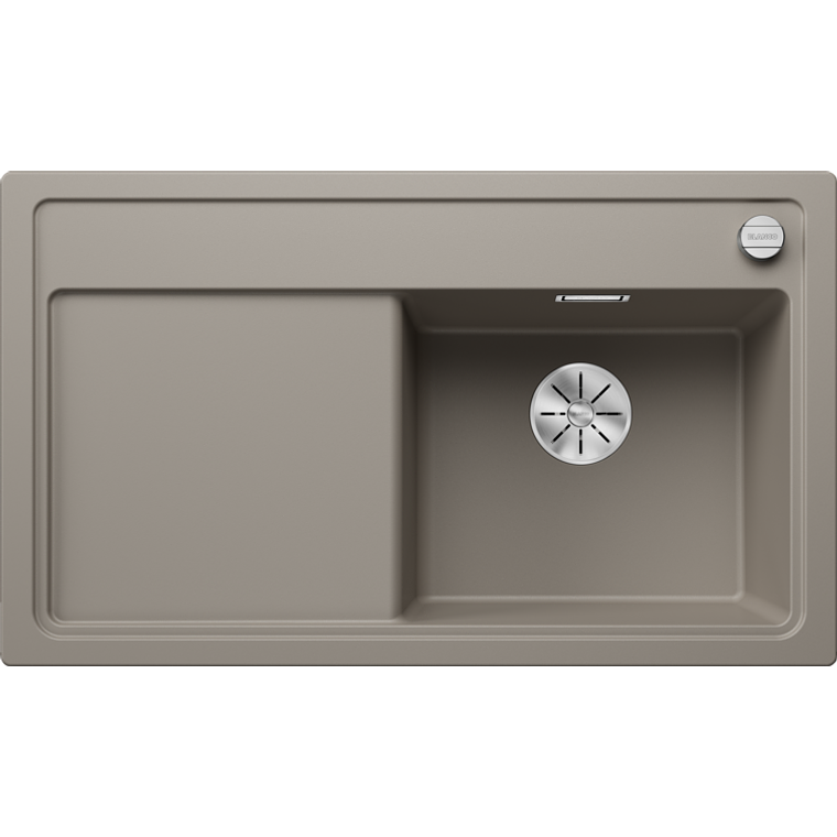 Lavaplatos de Granito con desegüe automático DER BLANCO Zenar 45 S Tartufo ( 84 x 50 cm) 1