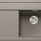 Lavaplatos de Granito con desegüe automático DER BLANCO Zenar 45 S Tartufo ( 84 x 50 cm) - Miniatura 1