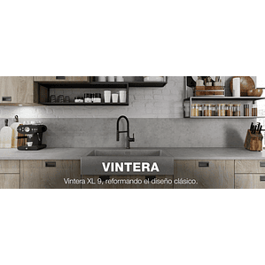 Lavaplatos de Granito Americano BLANCO VINTERA XL 9-UF Negro ( 90 x 50 cm)