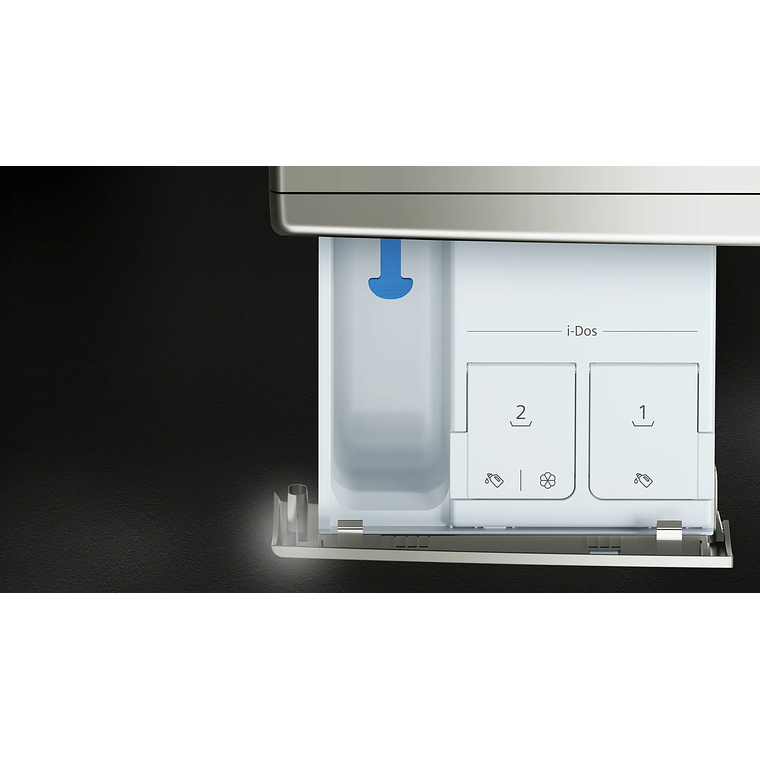 Lavadora SIEMENS iQ500 de carga frontal 10 kg 1600 r.p.m. Acero Antihuellas A 5