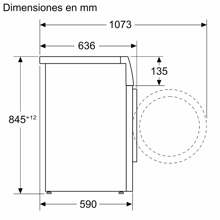 Lavadora SIEMENS iQ500 de carga frontal 10 kg 1600 r.p.m. Acero Antihuellas A 10