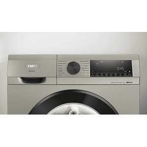 Lavadora SIEMENS iQ500 de carga frontal 10 kg 1400 r.p.m. Acero Mate Antihuellas A