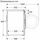 Lavadora SIEMENS iQ500 de carga frontal 10 kg 1400 r.p.m. Acero Mate Antihuellas A - Miniatura 10