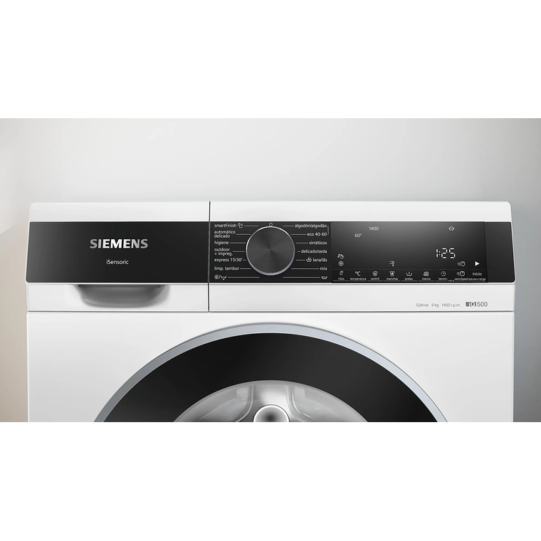 Lavadora SIEMENS iQ500 de carga frontal 9 kg 1400 r.p.m. A 2