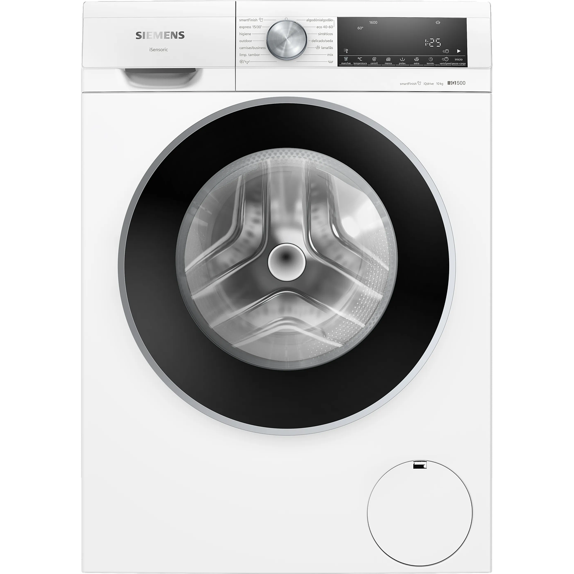 Lavadora SIEMENS iQ500 de carga frontal 10 kg 1600 r.p.m. A 1