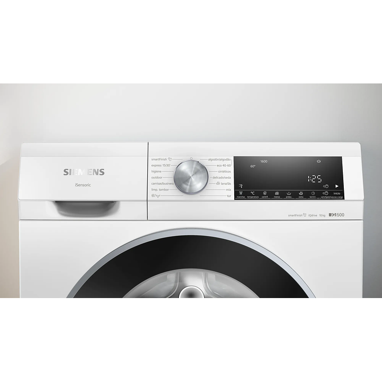 Lavadora SIEMENS iQ500 de carga frontal 10 kg 1600 r.p.m. A 2