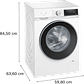 Lavadora SIEMENS iQ500 de carga frontal 10 kg 1600 r.p.m. A - Miniatura 6