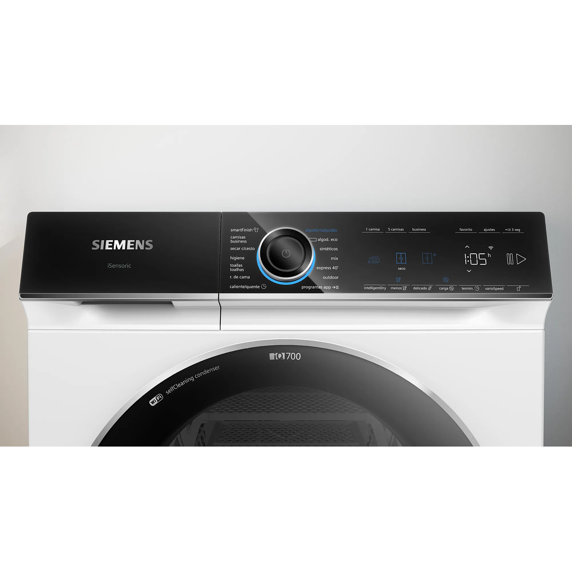 Secadora SIEMENS iQ500 con bomba de calor 9 kg  A +++ 2