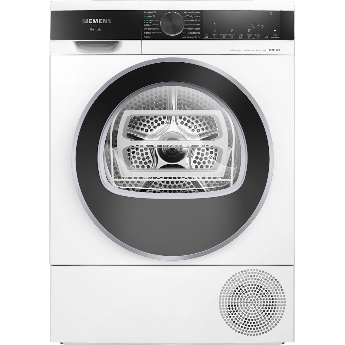 Secadora Siemens iQ500 9 kg con Bomba de Calor A++ - Eficiencia Energética, Secado Rápido y Tecnología Avanzada 1