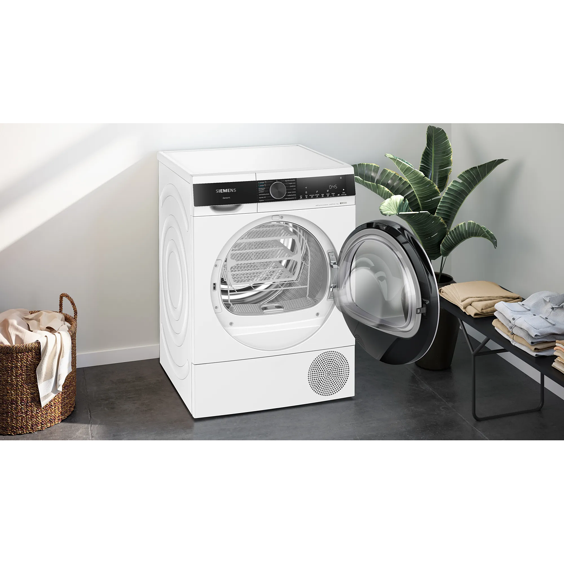 Secadora Siemens iQ500 9 kg con Bomba de Calor A++ - Eficiencia Energética, Secado Rápido y Tecnología Avanzada 3