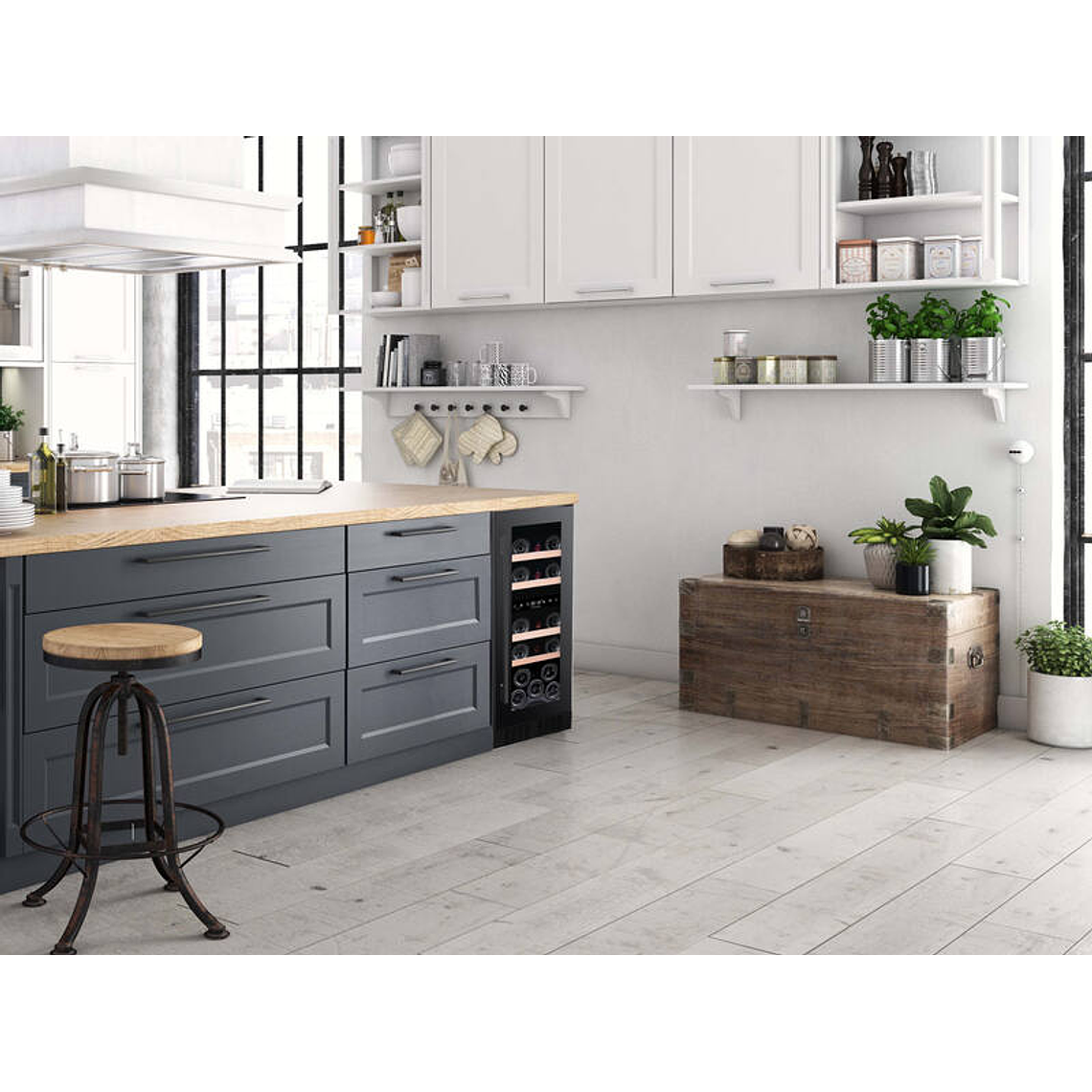 Cava Empotrable 18 Botellas La Sommelière con Zona Dual Enfriamiento 4