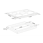 Encimera Vitrocerámica 5 Zonas Ursus Trotter UT-ICT 5P INOX - Miniatura 8