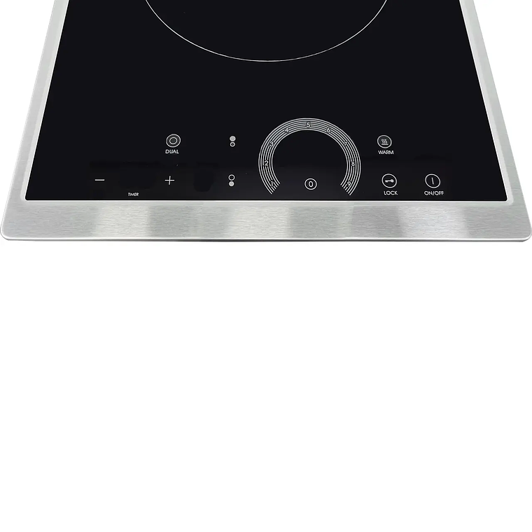 Encimera Vitrocerámica 2 Zonas Ursus Trotter UT-VCT 2P INOX 3