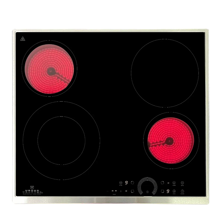 Encimera Vitrocerámica 4 Zonas Ursus Trotter UT-VCT 4P INOX 1