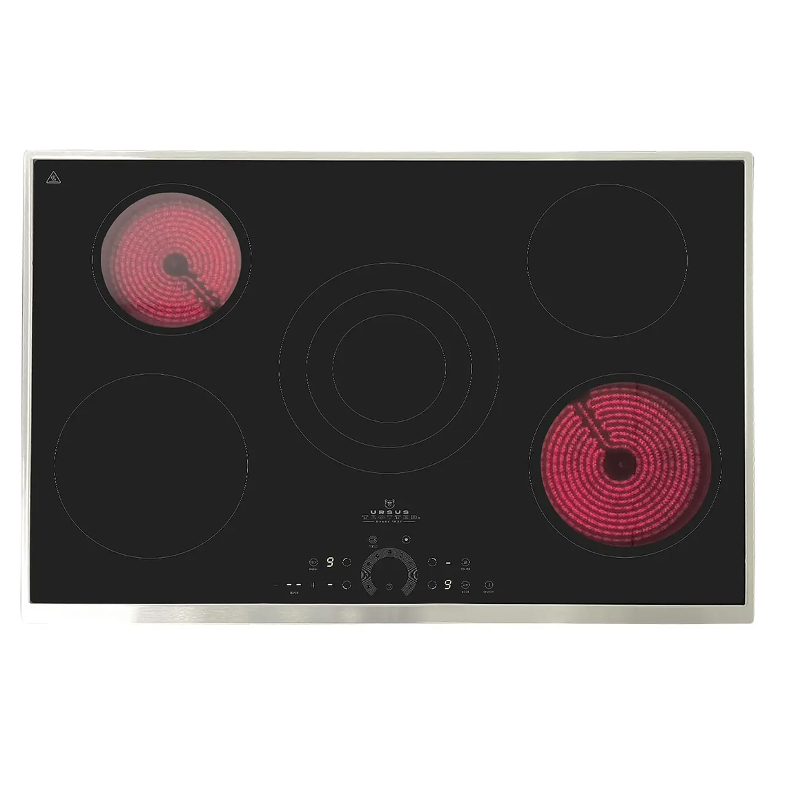 Encimera Vitrocerámica 5 Zonas Ursus Trotter UT-VCT 5P INOX 1