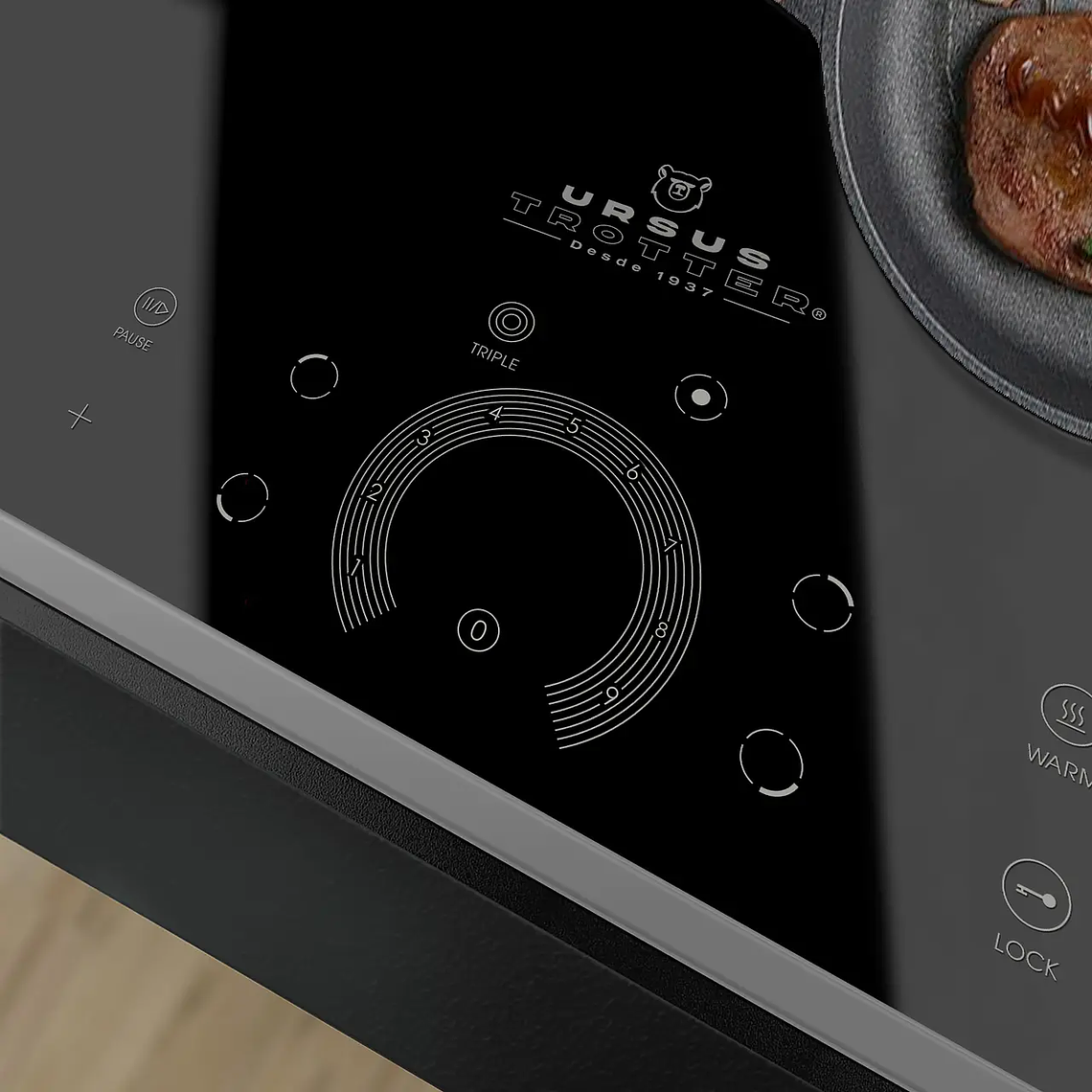 Encimera Vitrocerámica 5 Zonas Ursus Trotter UT-VCT 5P INOX 4