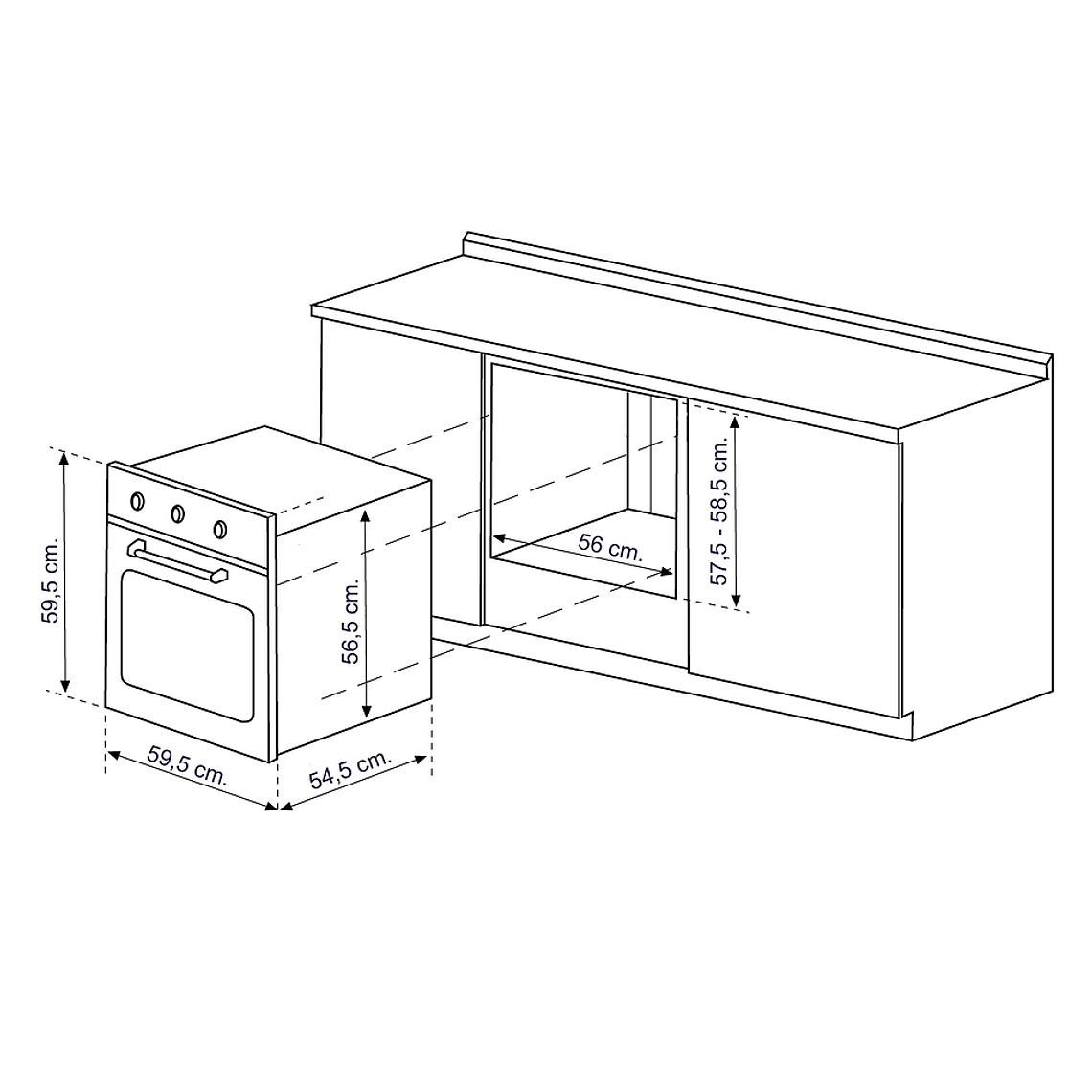 Horno Eléctrico Ursus Trotter PRIME EPC4 DL 9