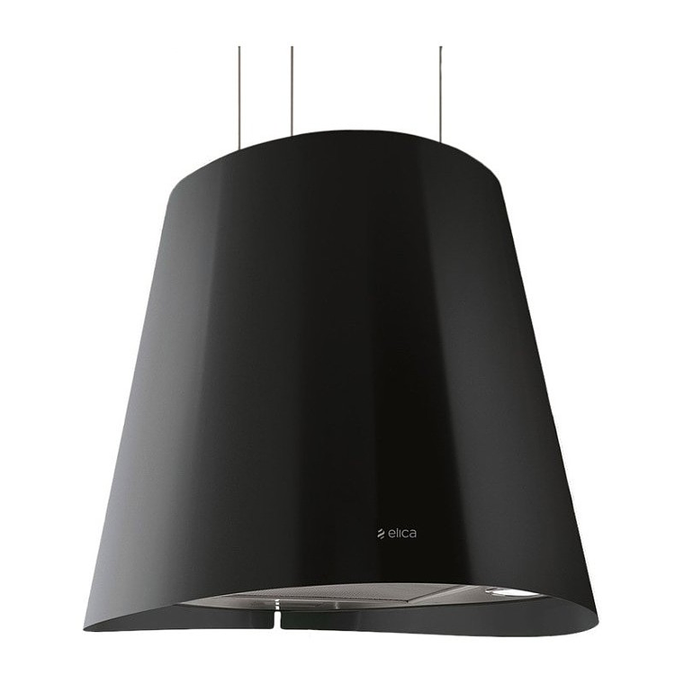 Campana Colgante JUNO BL/F/50 Acabado Negro 50 Cm 1