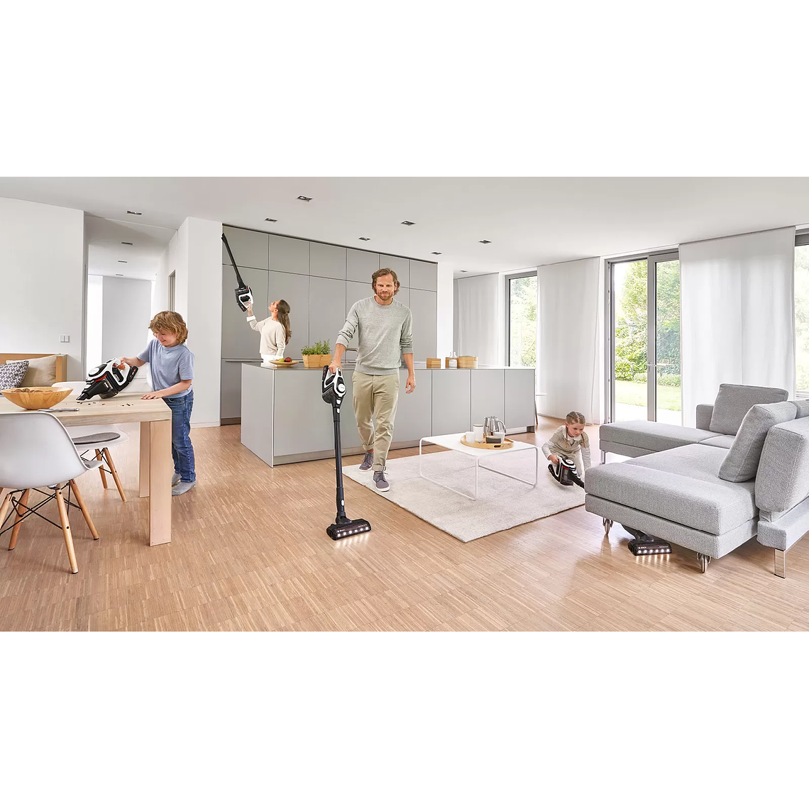 Aspiradora BOSCH sin cable Unlimited 8 GEN2 Blanco 7