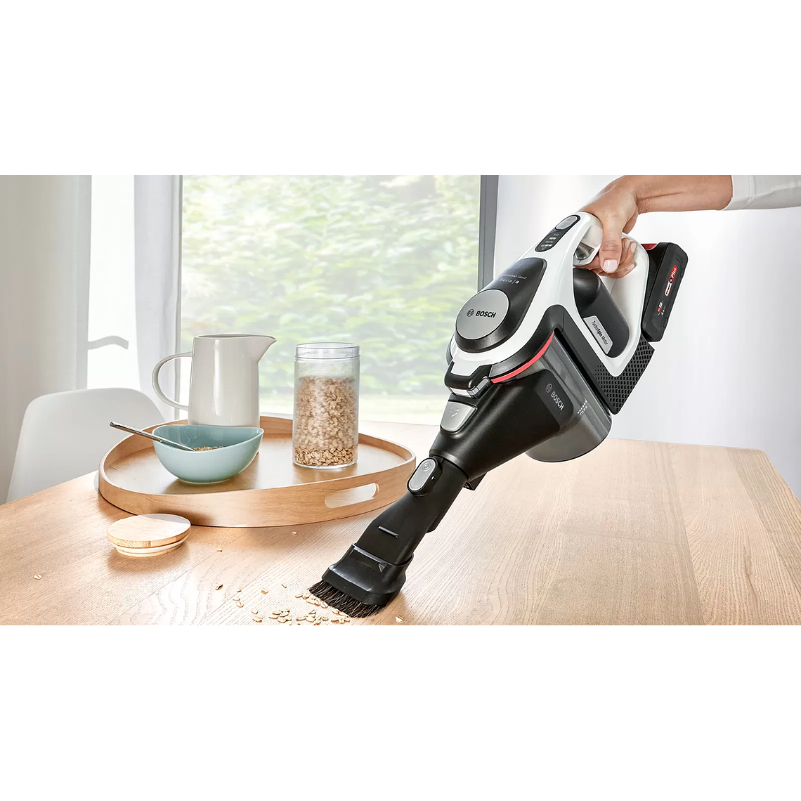 Aspiradora BOSCH sin cable Unlimited 8 GEN2 Blanco 14