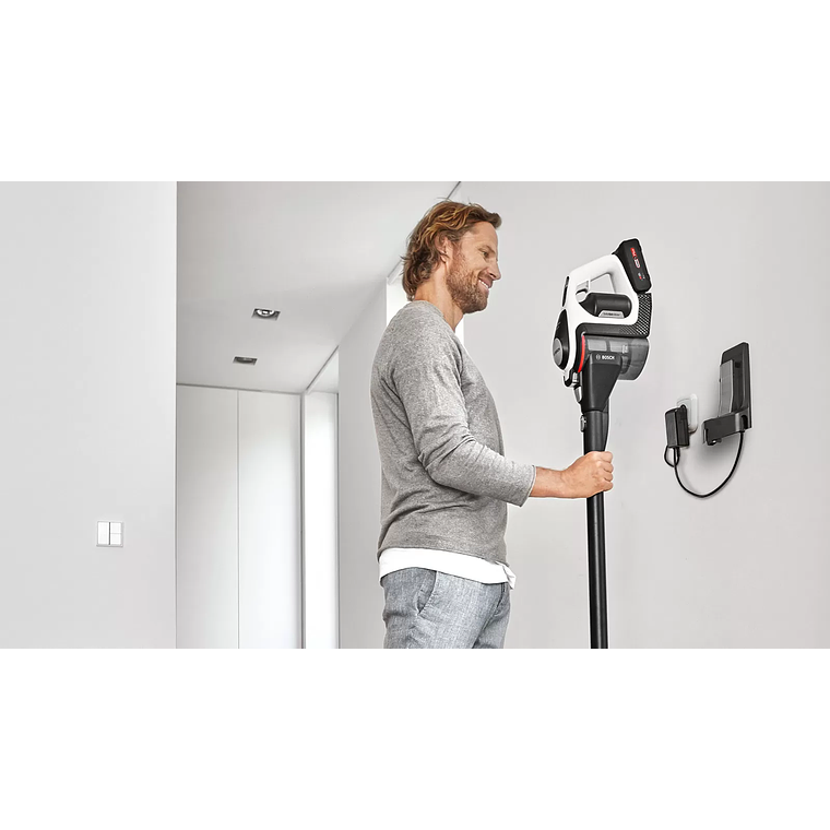 Aspiradora BOSCH sin cable Unlimited 8 GEN2 Blanco 16