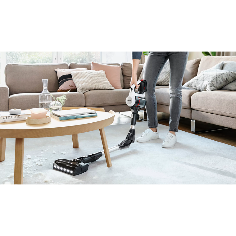 Aspiradora Bosch sin cable Unlimited 10 Blanco 4