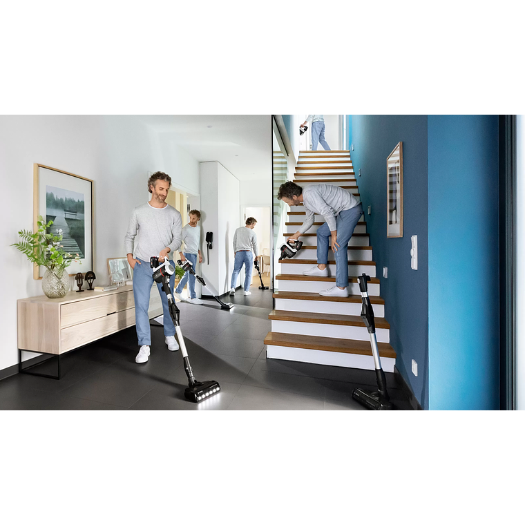 Aspiradora Bosch sin cable Unlimited 10 Blanco 6