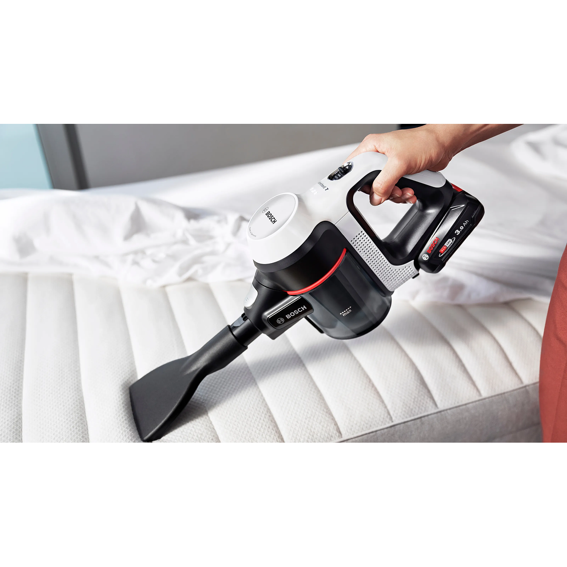 Aspiradora Bosch sin cable Unlimited 10 Blanco 14