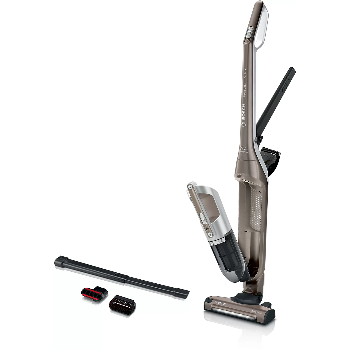 Serie 4 Aspiradora BOSCH sin cable Flexxo Gen2 28Vmax Marrón 1